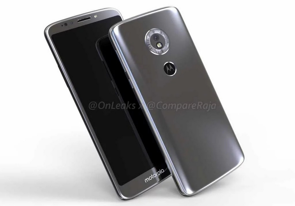 Hình ảnh Renders 3D về mẫu Moto G6 Play xuất hiện trên mạng xã hội