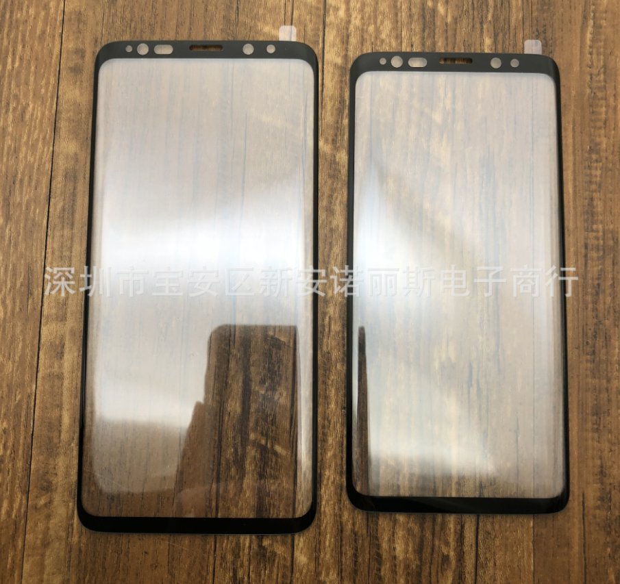 Mặt kính bảo vệ màn hình Galaxy S9 xuất hiện thực tế trên tay người dùng