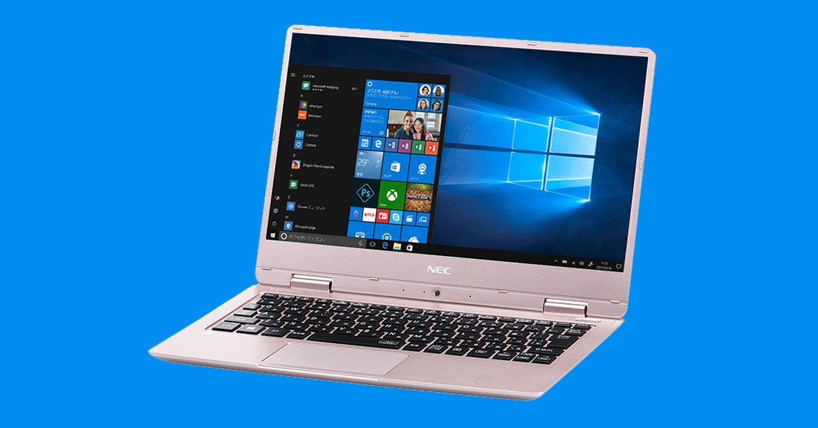 NEC LaVie 2018: Laptop mỏng nhẹ, pin trâu, giá từ 963$