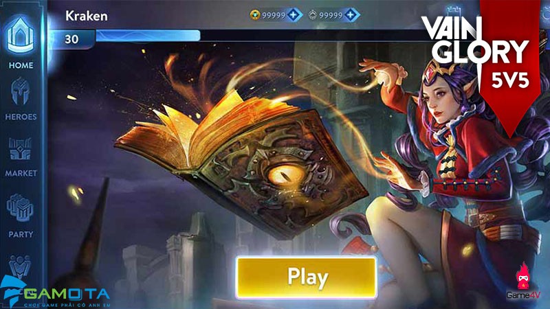 Vainglory đã chính thức cập nhật 5v5 cho game thủ có vé Hoàng Kim, anh em đã thử chưa?