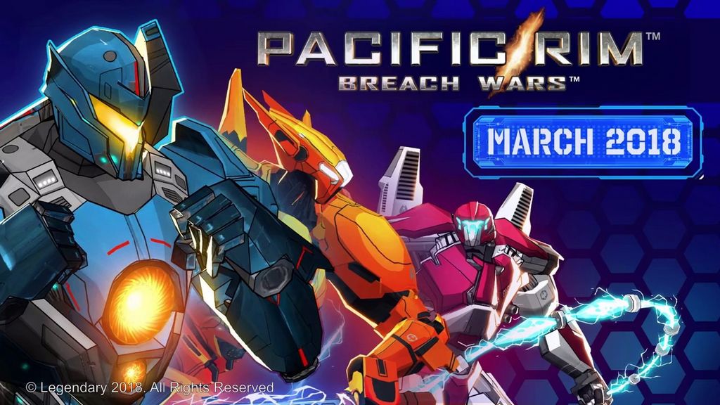 Vừa xem robot chiến đấu vừa chơi xếp hình với Pacific Rim Breach Wars