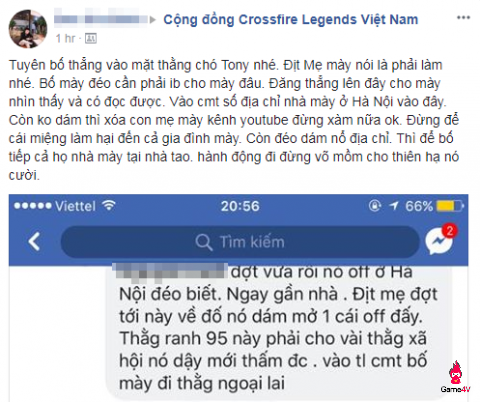 [CFL] YouTuber Tony CFM bị dọa “xử lý” khi về nước