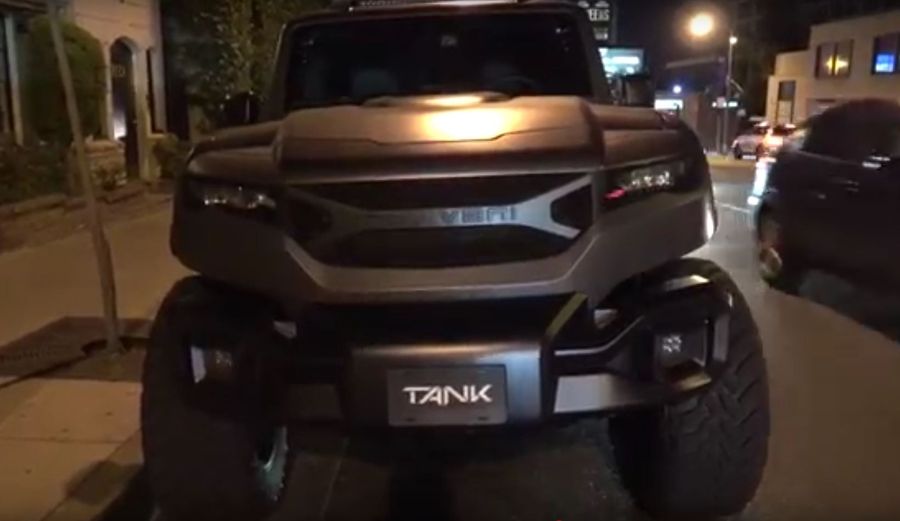 Ngắm SUV Rezvani Tank của Jamie Foxx ngoài đời thực