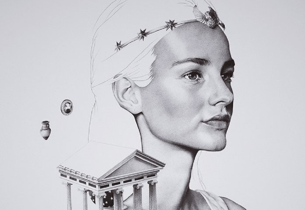 [Giải trí] Họa sĩ vẽ chân dung bằng tay với thần thái cuốn hút bằng 3 triệu dấu chấm