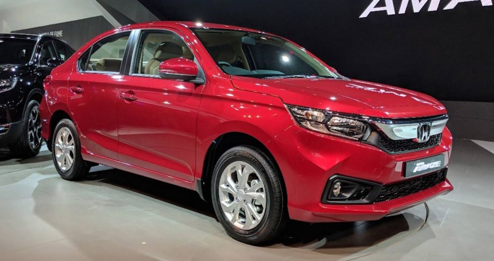 Honda Amaze 2018: Nhiều đường nét lấy cảm hứng từ Accord hay Civic