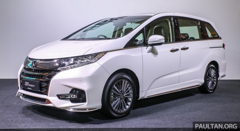 Honda Odyssey 2018 facelift ra mắt, giá từ 1,48 tỷ đồng