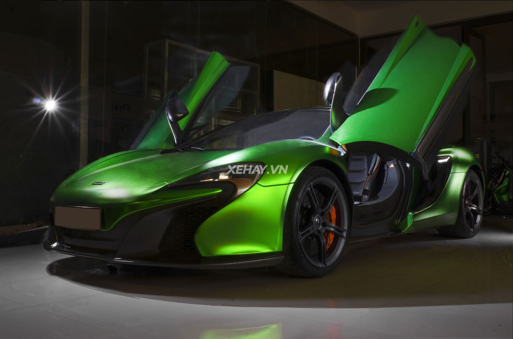 McLaren 650S Spider duy nhất Hà Nội được thay áo mới