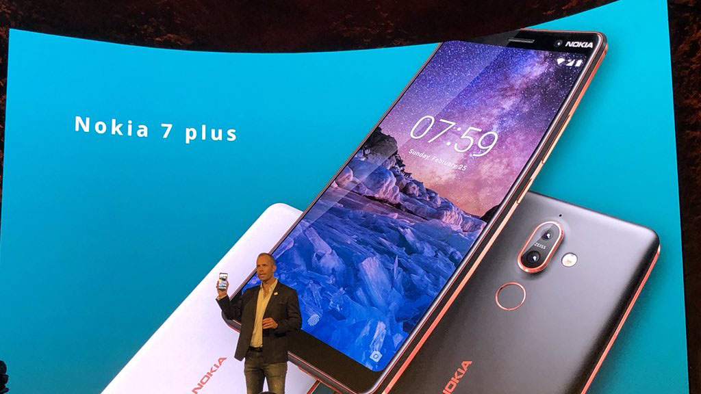 [MWC 2018] HMD Global ra mắt mẫu điện thoại Nokia 7 Plus màn hình 18:9, camera kép