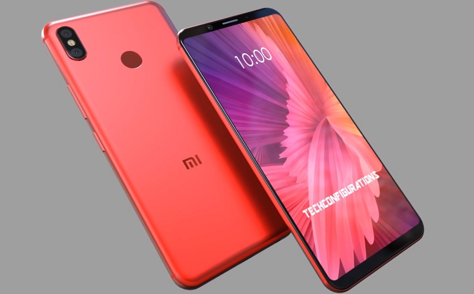 Concept Xiaomi Mi A2 (Mi 6X) với màn hình tràn viền quyến rũ