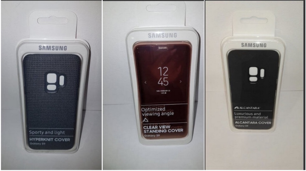 Lộ diện bộ phụ kiện của Galaxy S9 và S9+: LED View, ClearView, Alcantara
