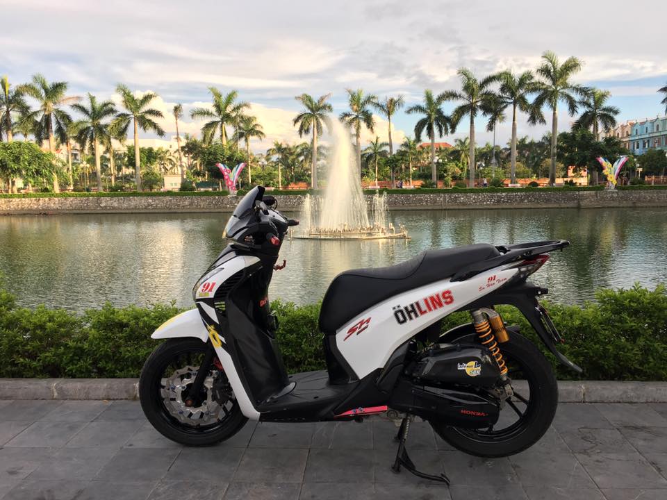 Sh 150 độ - độ phong cách Ý cùng dàn đồ chơi đỉnh