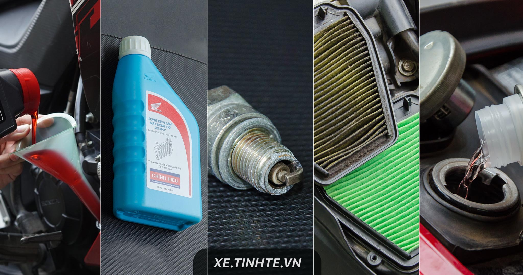 5 nội dung bảo dưỡng xe máy hoàn toàn có thể tự làm tại nhà