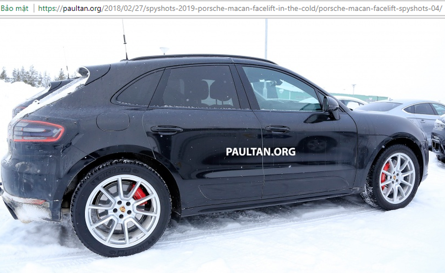 Porsche Macan bị bắt gặp khi đang chạy thử nghiệm trên tuyết lạnh ở châu Âu