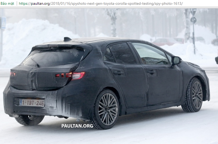 Toyota Corolla thế hệ mới sẽ sở hữu ngoại thất có thiết kế năng động hơn