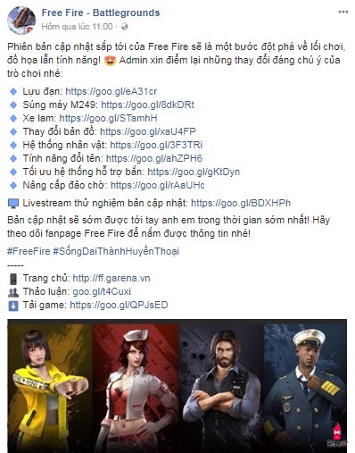 Update gây tranh cãi của Free Fire, đưa nhân vật có kỹ năng vào game?