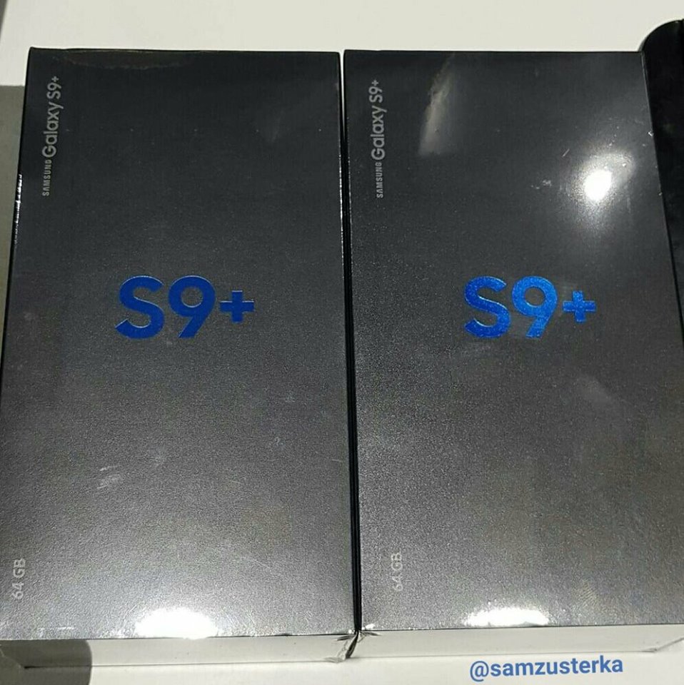 Hình ảnh vỏ hộp đựng Samsung Galaxy S9 Plus đã bất ngờ lộ diện