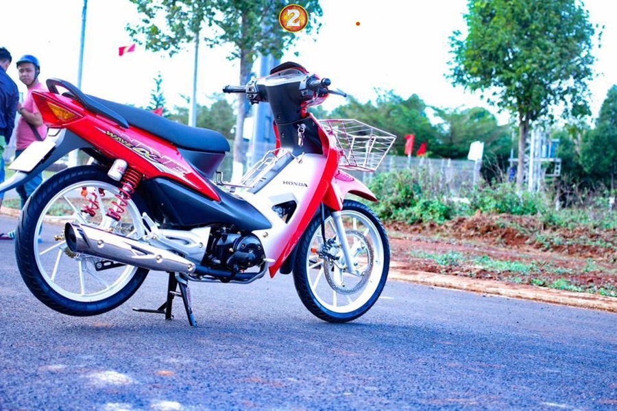 Wave 110 độ nhẹ chuẩn bị đón năm mới