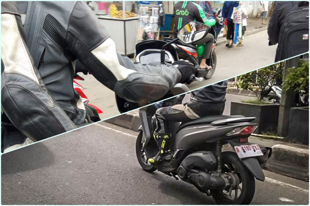 Yamaha Lexi 125 2018 lộ ảnh trên đường chạy thử