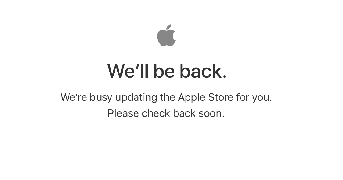 Apple đã đóng cửa Store online của họ, sắp có sản phẩm mới?