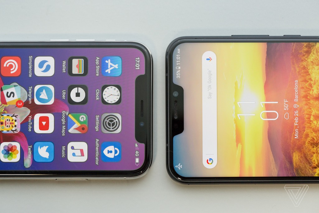 Apple đã không copy notch của Essential Phone tốt, ASUS làm tốt hơn