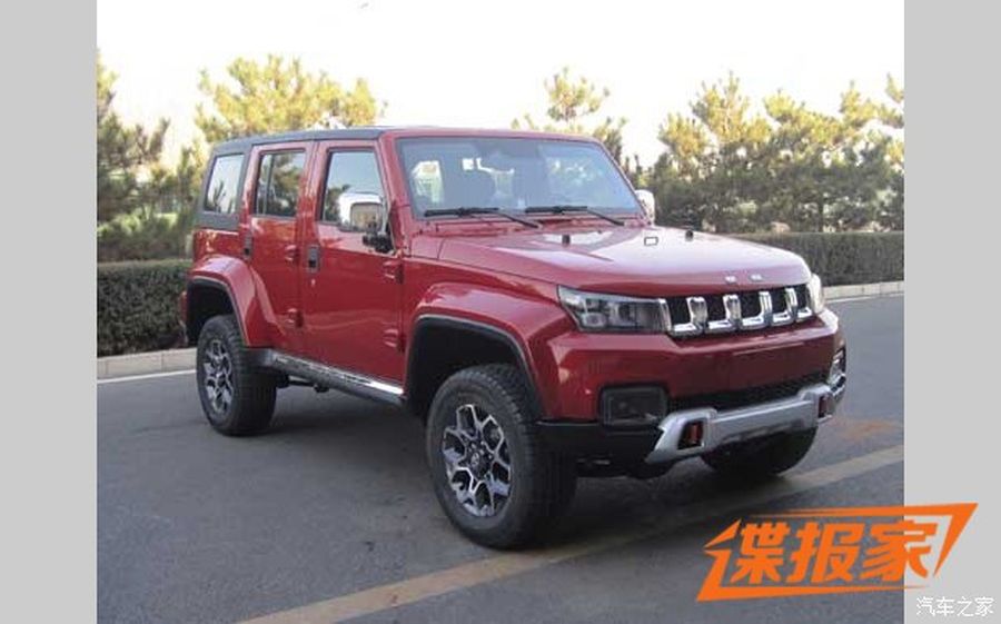 Beijing đã để lộ những hình ảnh chính thức đầu tiên của BJ40L mới