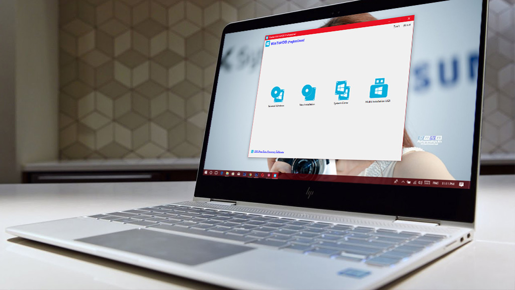 Cài Windows đơn giản không cần USB với phần mềm WinToHDD Professional 2.8