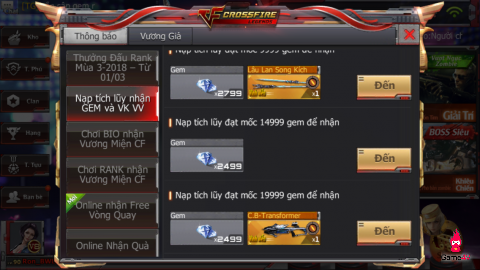 [CFL] Shop Vương giả trở lại trong sự kiện cuối tháng 3