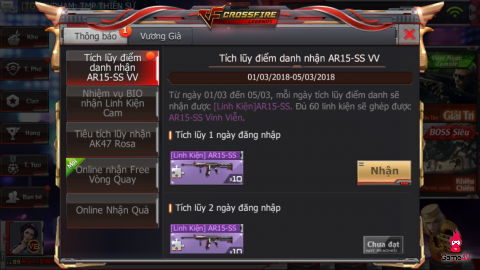 [CFL] Tháng 3 bắt đầu với nhiều quà tặng hấp dẫn