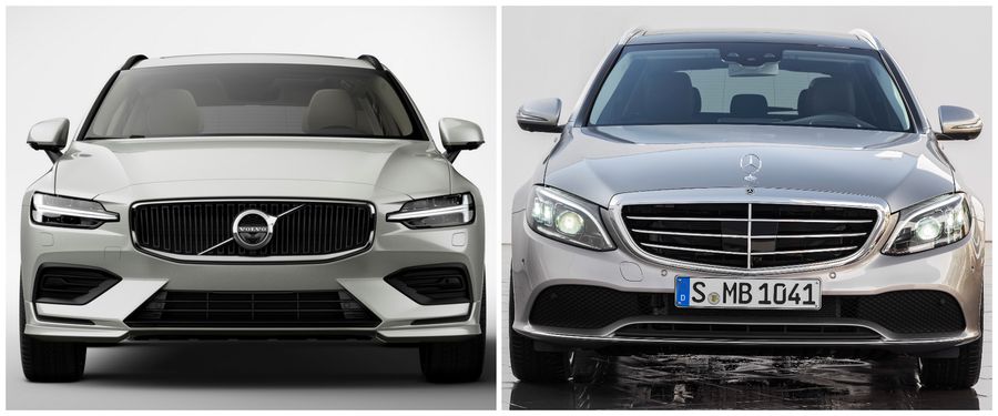 Cuộc chiến cân sức của Volvo V60 và Mercedes-Benz C-Class Wagon mới