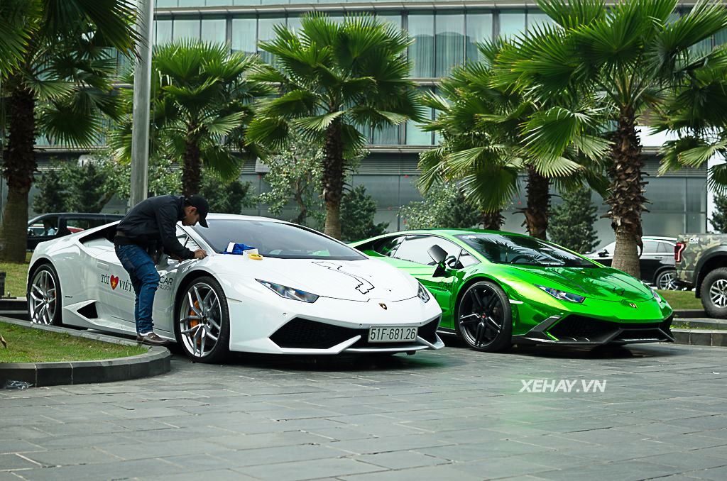 Dàn siêu xe Sài Gòn chính thức đổ bộ Hà Nội sẵn sàng cho Car & Passion 2018