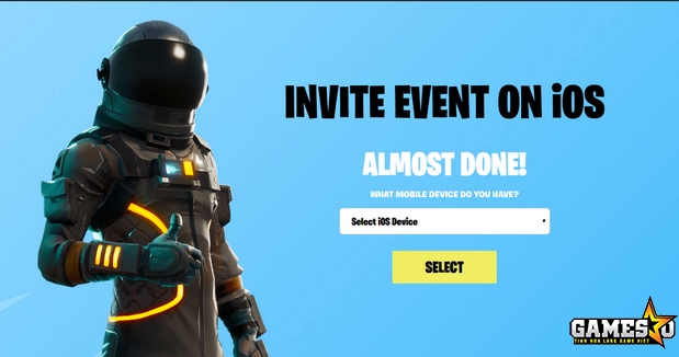 Fortnite: Battle Royale đã cho người chơi trải nghiệm trên iOS