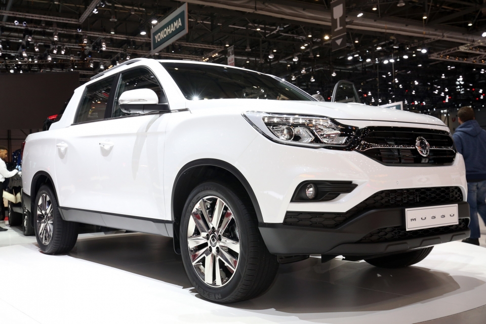 [Geneva 2018] Bán tải SsangYong Musso chính thức lộ diện
