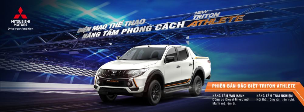 Mitsubishi Triton Athlete chính thức lộ diện tại thị trường Việt Nam