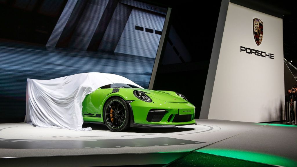 Porsche mang 911 GT3 RS 2018 đến gian hàng của mình tại Geneva 2018