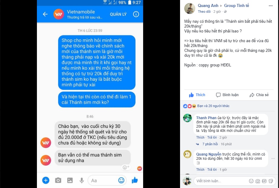 [Thánh SIM] Giải đáp thắc mắc: Không sử dụng hết 20K thì có được nhận ưu đãi 120GB/tháng?
