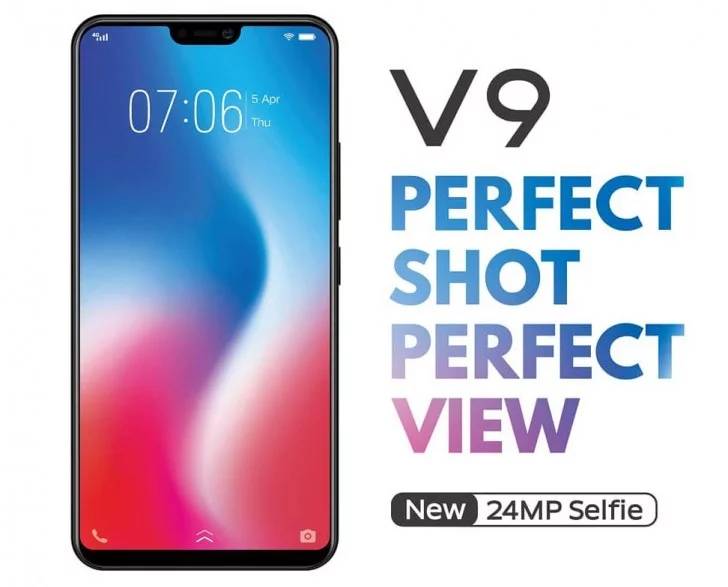 Vivo V9 màn hình tràn viền phong cách “tai thỏ” sắp ra mắt