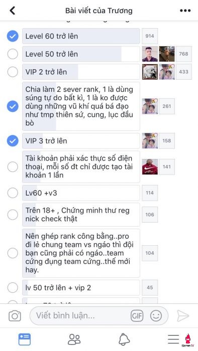 Tranh cãi trong cộng đồng CF Legends về giới hạn đấu rank