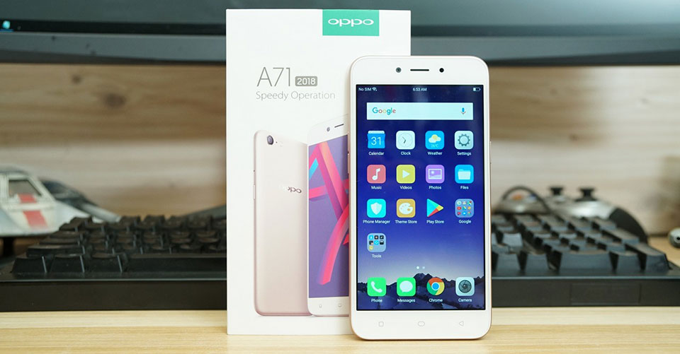 Trên tay OPPO A71(2018): Cập nhật về khả năng xử lý nhưng vẫn giữ nguyên thiết kế