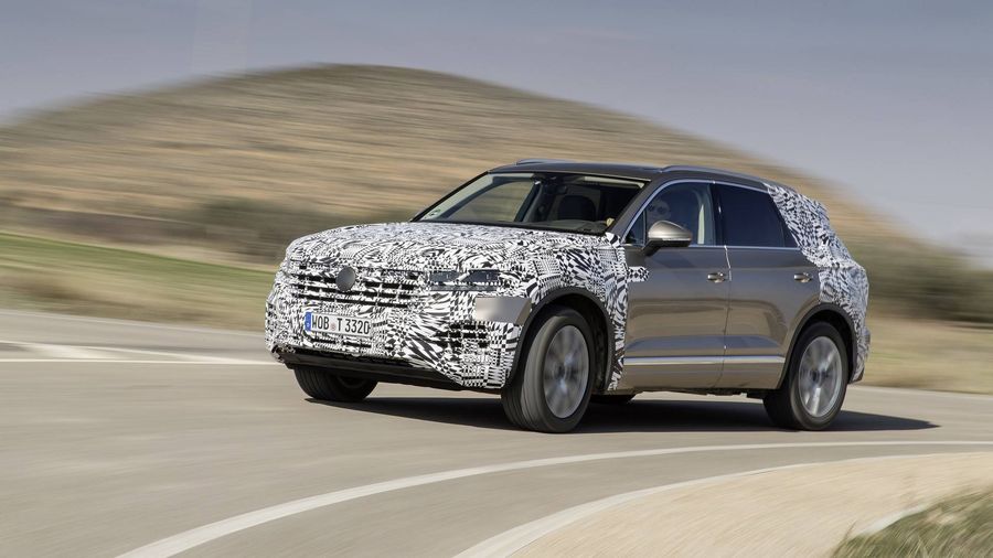 Cận cảnh hình ảnh nội thất của Volkswagen Touareg 2019