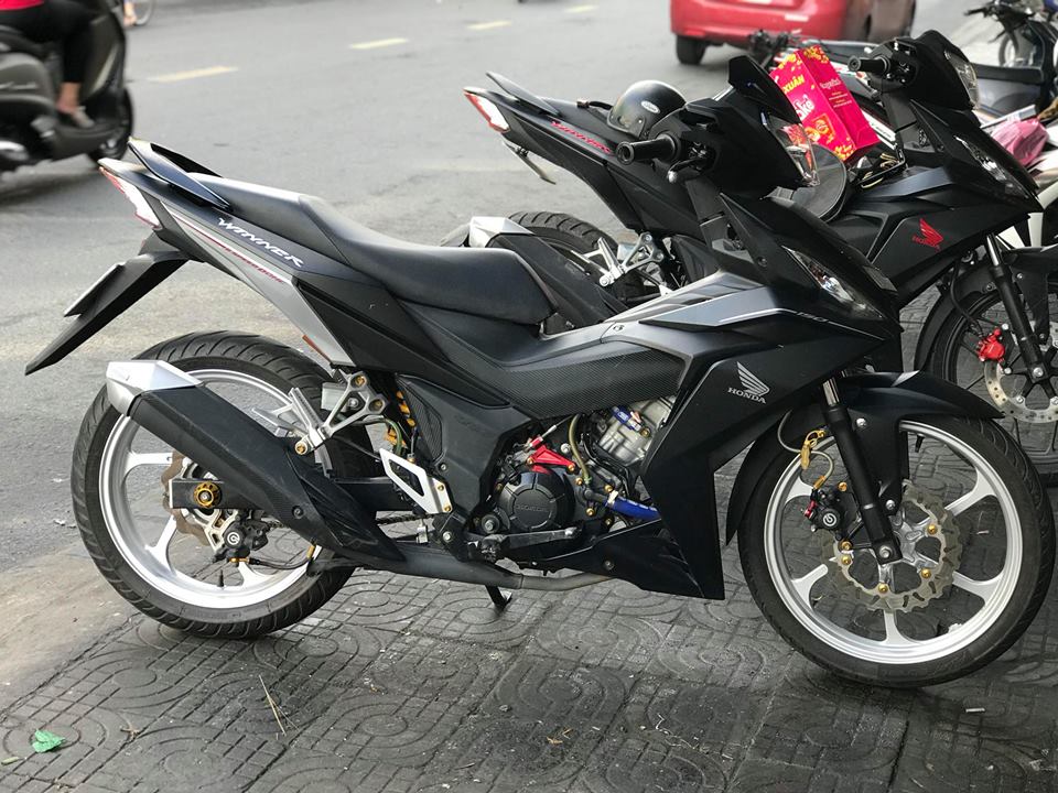 Bản độ Winner 150 đơn giản nhưng khá đẹp mắt của biker Đà Nẵng