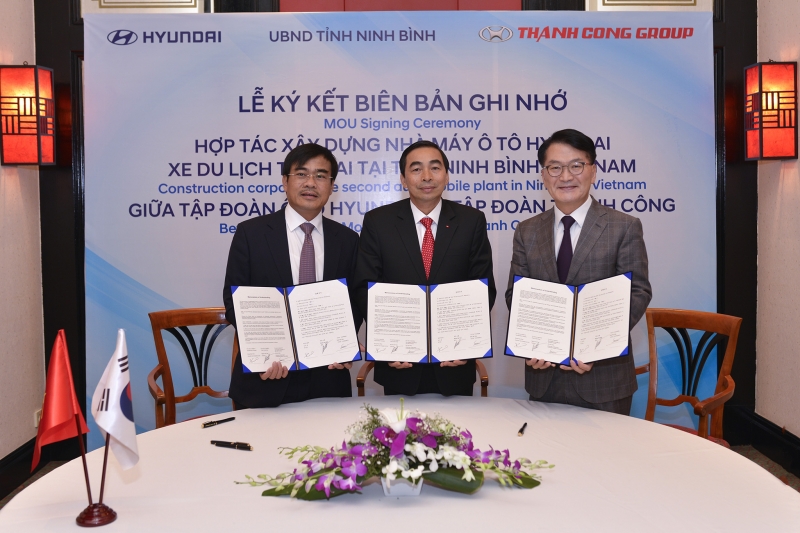 Hyundai Thành Công sẽ xây nhà máy ô tô thứ 2 tại Ninh Bình