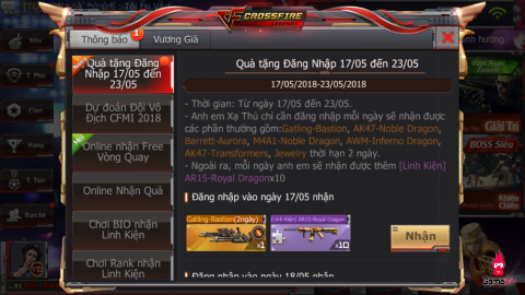 [CFL] Trải nghiệm VIP mừng giải đấu CFMI