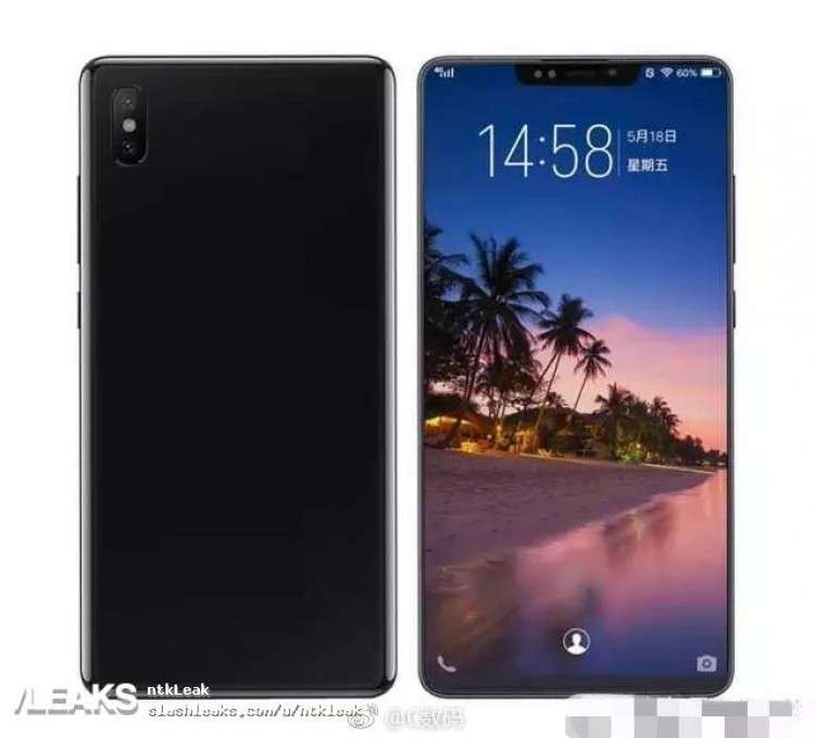 Xiaomi Mi 7 hoặc Mi 8 xuất hiện với màn hình tràn cạnh và có tai thỏ