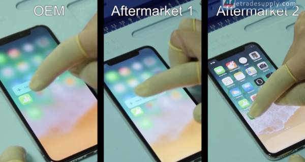 Cẩn thận với những màn hình iPhone X từ "chợ trời" Trung Quốc