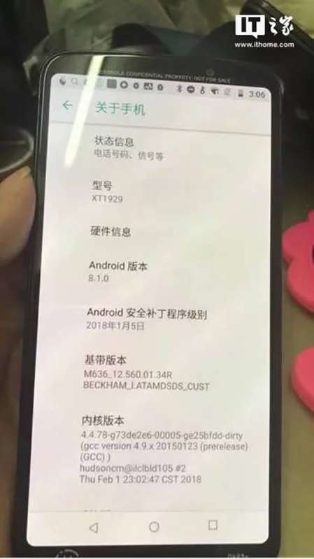 Moto Z3 Play lộ hình ảnh trên tay thực tế, cho ta thấy cái nhìn rõ nét