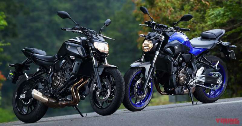 Sự khác biệt giữa MT-07 phiên bản 2018 với phiên bản cũ