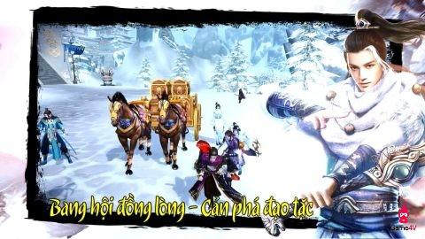 Cận cảnh tính năng huyền thoại – vận tiêu bang hội trong Cửu Âm 3D VNG