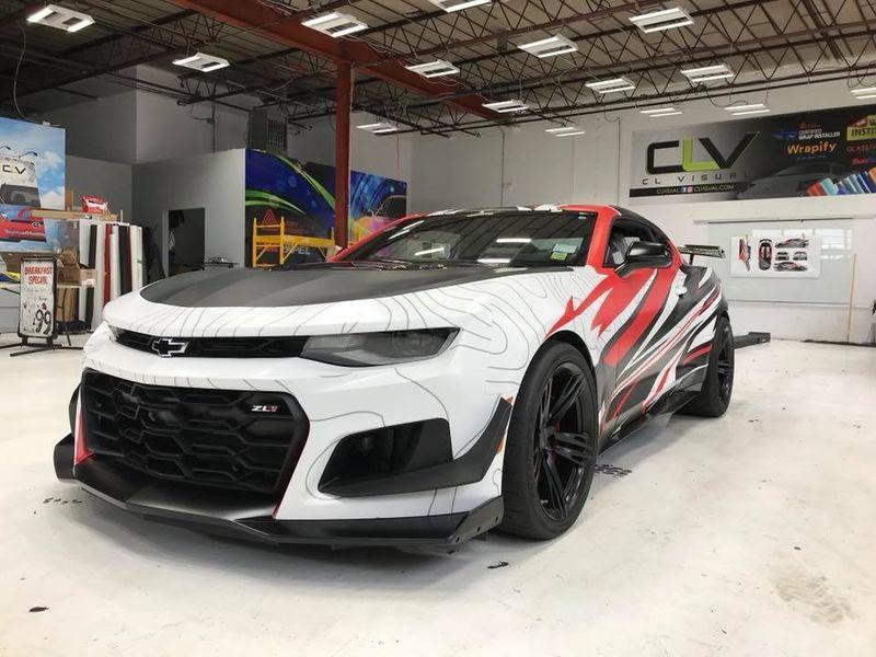 Chevrolet Camaro ZL1 1LE 2018 xuất hiện với lớp bọc tùy chỉnh mới