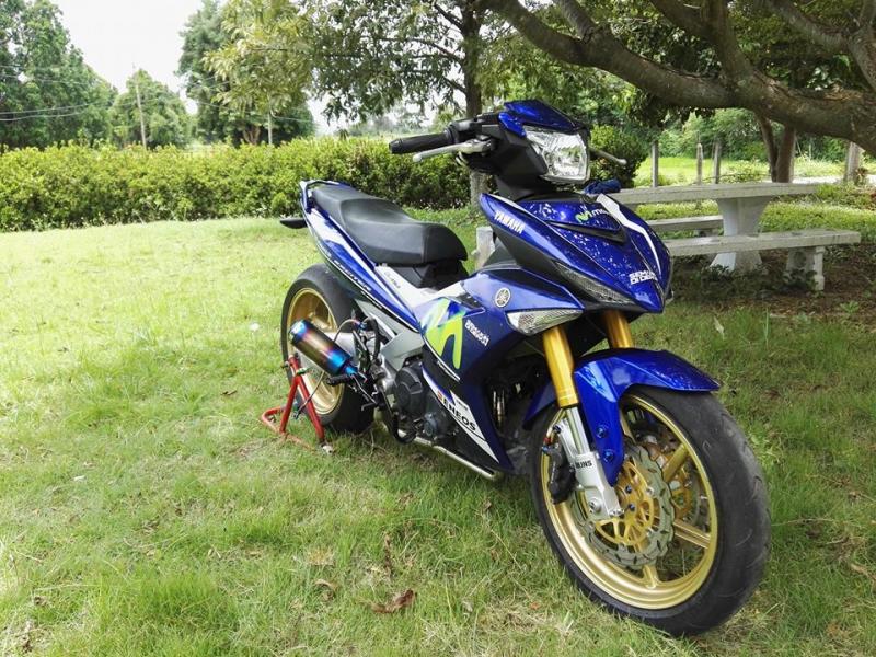 Exciter 150 độ dàn chân PKL của chàng trai đất Thái
