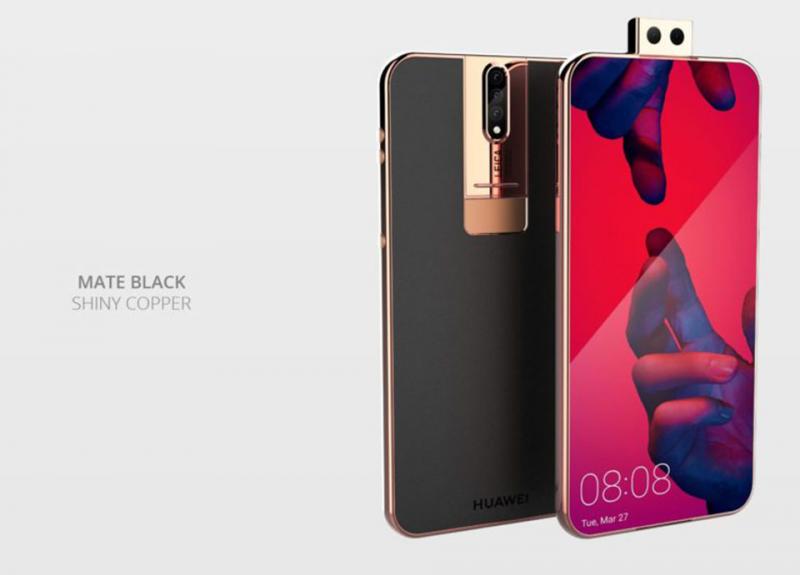 Concept Huawei P30 với hệ thống camera rất ấn tượng và thiết kế đặc biệt